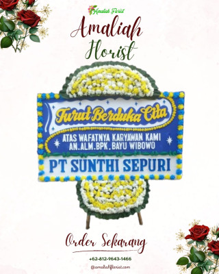 Papan Bunga Duka di Cepoko